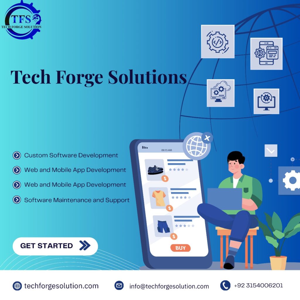 Tech Forge Solutions -Best Software House Near me in Peshawar